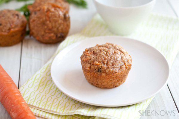 Quinoa sárgarépa torta reggeli muffin