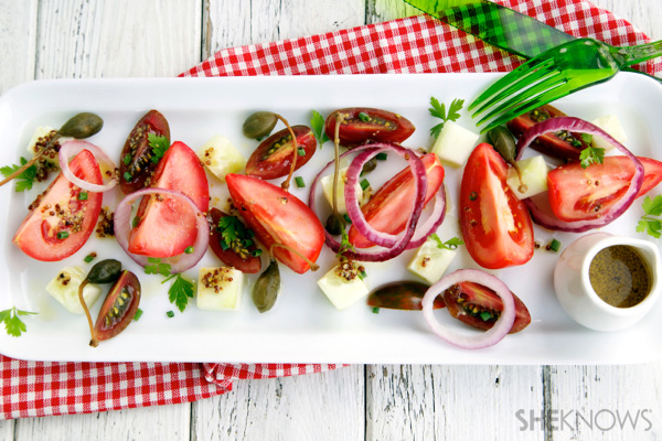  5 salate de roșii simple și sănătoase 