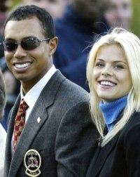 Tiger Woods และ Elin ในวันที่มีความสุขมากขึ้น