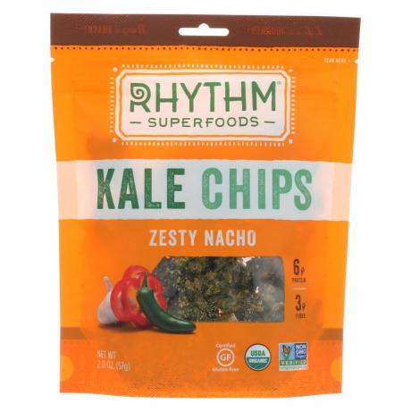 Rhythm Super Foods Zesty Nacho Kale Chips