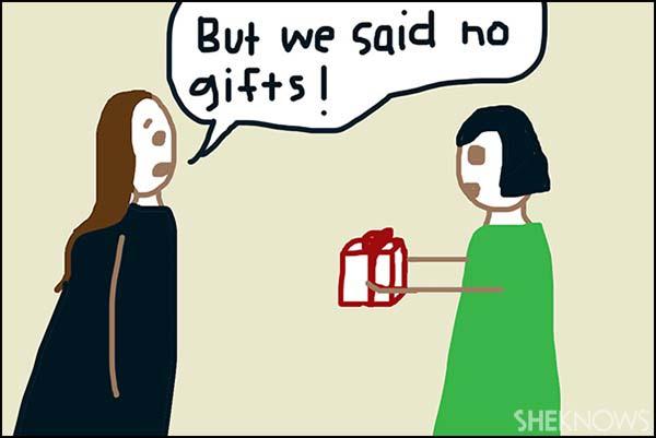 Ünnepi ajándékok - nincs ajándék