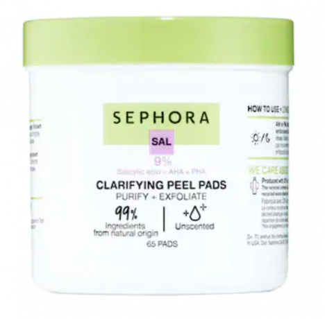 Sephora Collection Clarifying Peel Pads Purify + Exfoliate