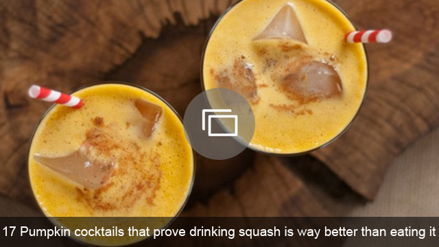 17 Koktajle z dyni, które udowadniają, że picie squasha jest o wiele lepsze niż jego jedzenie