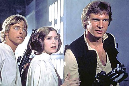 Prinses Leia in Star Wars: A New Hope