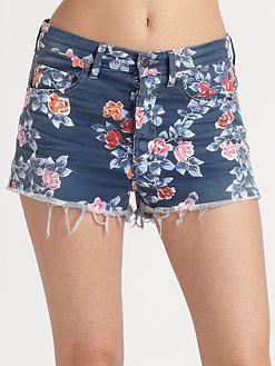 Chloe High Waisted Cut Off Shorts