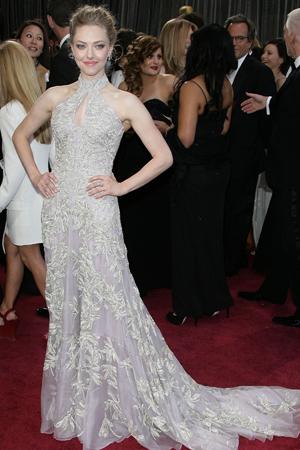 Amanda Seyfried bij de Oscars van 2013