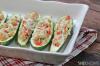 Mit Quinoa und Hühnchen gefüllte Zucchini-Boote – SheKnows