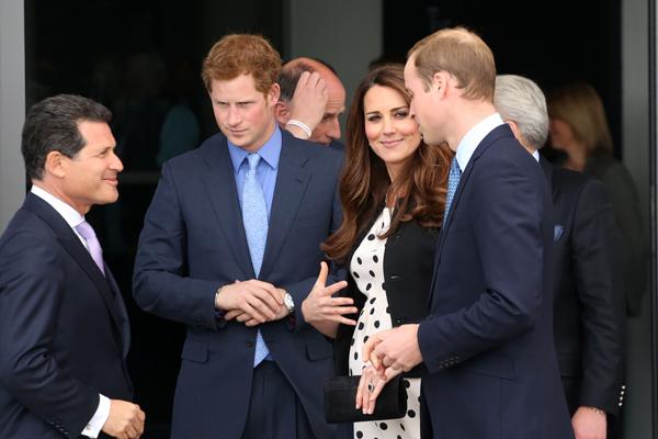Książę Harry, Kate Middleton, książę William