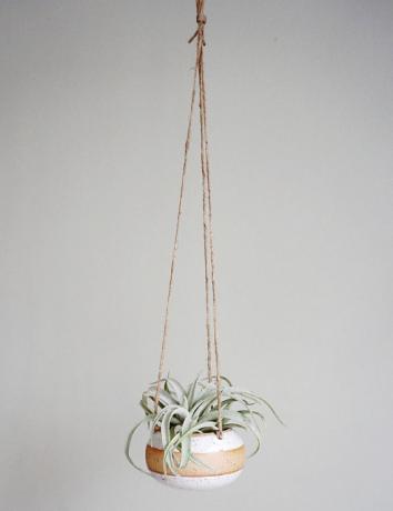 Beste planter på Etsy | Band White Hanging Planter