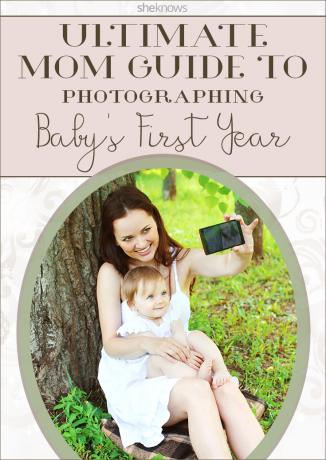 Padomi mazuļa pirmā gada fotografēšanai