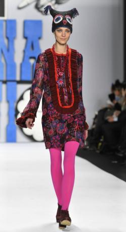 Anna Sui - 2012 가을 패션 위크