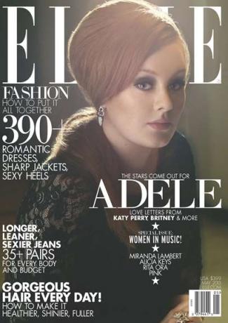 Адель Обложка журнала Elle