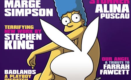 Marge Simpson gör Playboy