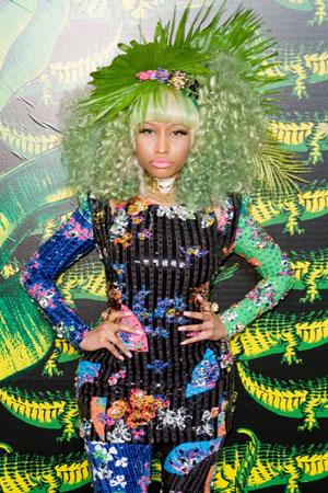 Nicki Minaj bei Versace für H&M-Start