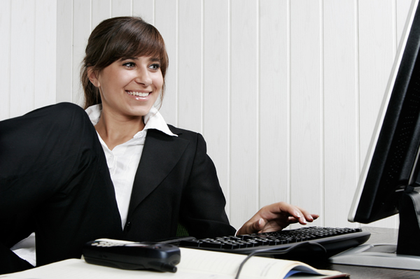 Femme au travail