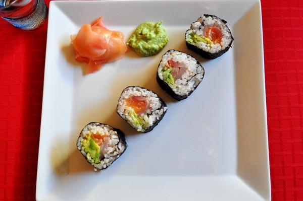 Sushi-Quecksilbergehalt