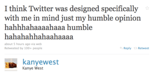 Kanye West darüber, wie Twitter speziell für ihn entwickelt wurde