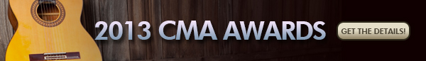 Baner nagród CMA 2013