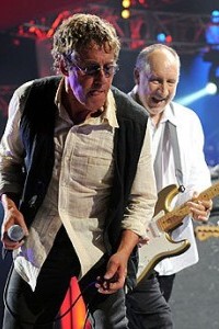 Roger Daltry e Pete Townshend do The Who