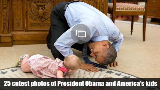 Обама і діти