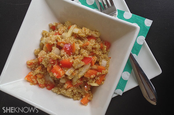Salad kari quinoa | Sheknows.ca - langkah terakhir