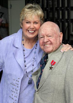 Mickey Rooney y Jan Chamberlin