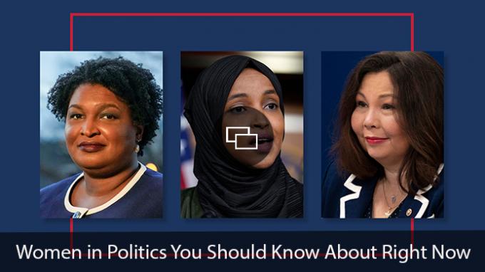 Stacey Abrams, Ilhan Omar, Tammy Duckworth: Frauen in der Politik, über die Sie jetzt Bescheid wissen sollten