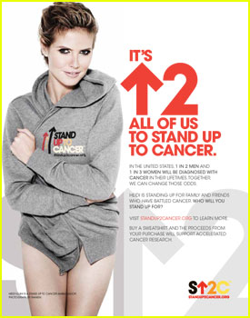Heidi Klum hace frente al cáncer