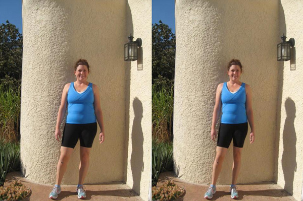 Pierderea în greutate înainte și după