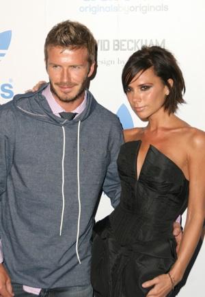 David Beckham und Frau Victoria Beckham