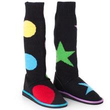 Чоботи -шкарпетки з светром " Маленька міс"