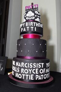 Торт на день рождения Патти Стангер