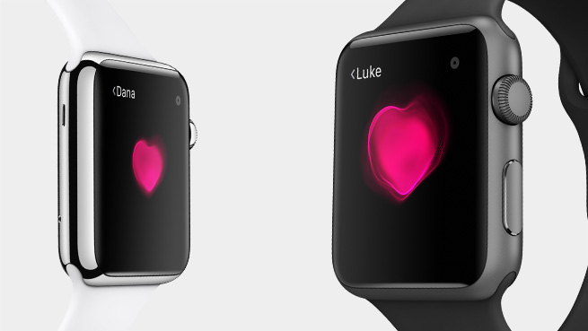 Tlukot srdce Apple Watch 