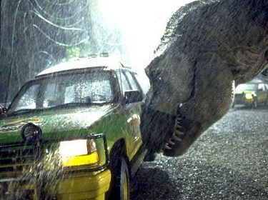 หนึ่งในเพลงฮิตของ Crichton คือ Jurassic Park