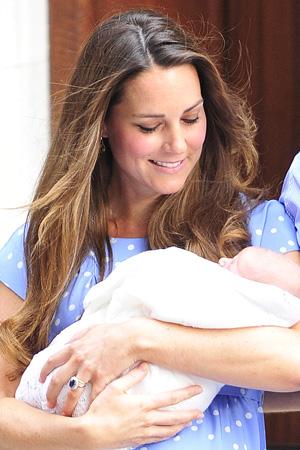 Kate Middleton i mały George