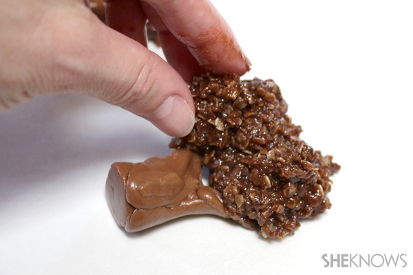 Receta de galletas de chocolate y “brócoli”