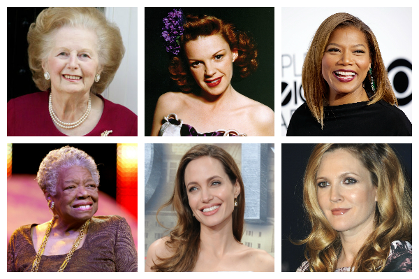 Collage berühmter Frauen | Sheknows.com