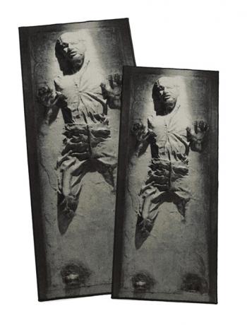 han solo en tapis carbonite