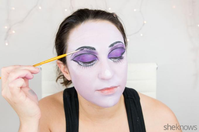 Samouczek Halloweenowy makijaż upiorny glam: Krok 11