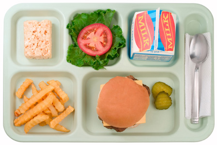 Školní oběd se cheeseburgerem | Sheknows.com