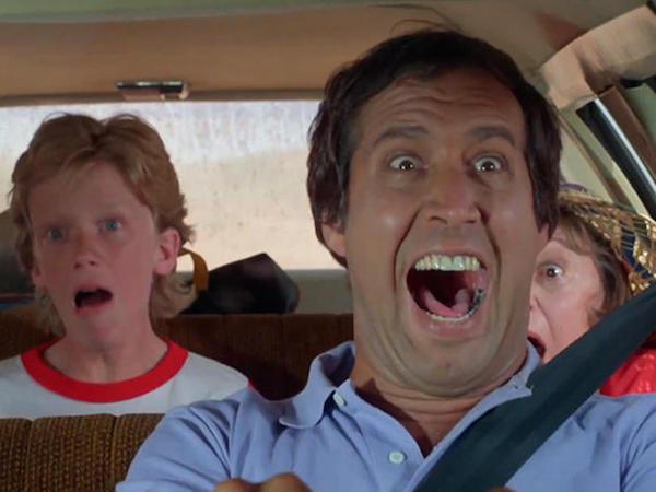 Chevy Chase speelde Clark Griswold in National Lampoon's Vacation