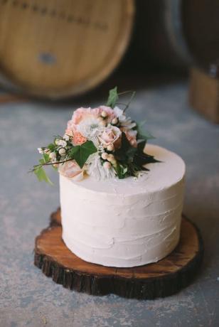 Kis esküvői torta
