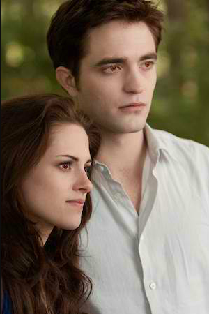 Kristen Stewart und Robert Pattinson in Breaking Dawn