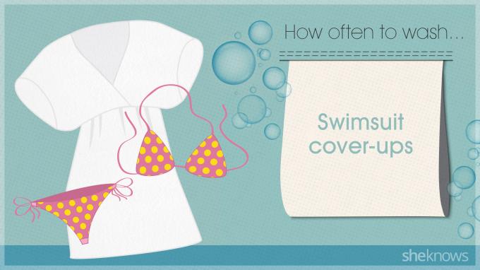 Je wast je kleren waarschijnlijk te veel: badpakovertrekken