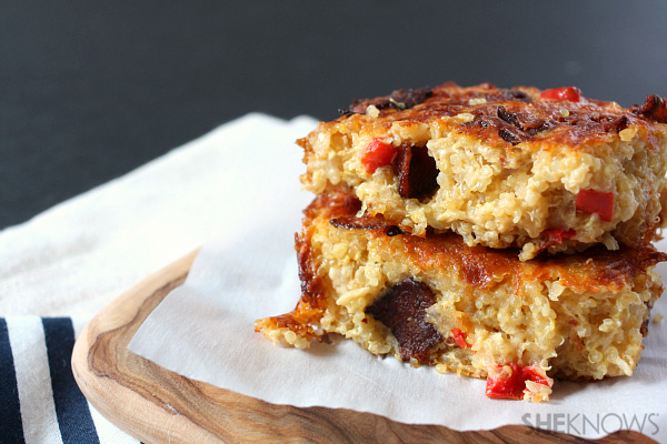 Kepkite bekono quinoa mac ir sūrį