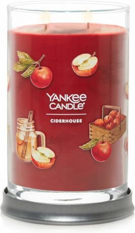 Yankee Candle elma şarabı evi