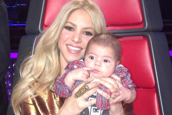 Shakira és kisfia, Milan