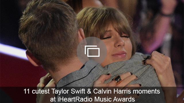 Taylor Swift Calvin Harris pokaz slajdów iHeartRadio Awards