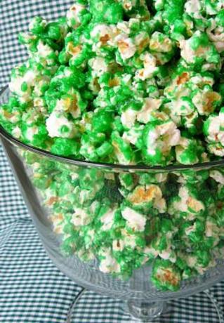 Zelený popcorn