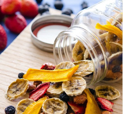 Mezcla de frutos secos tropicales